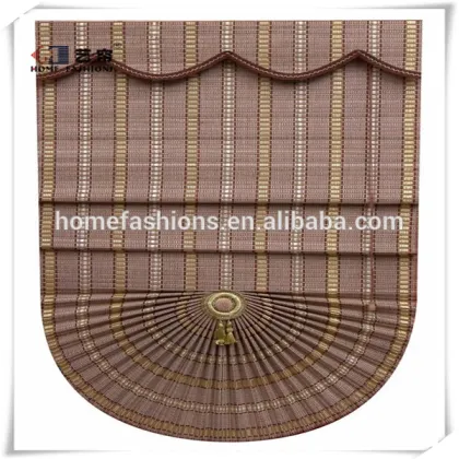 Yilian Latest Design Jacquard Roman Style Curtain Roman Roller Blinds