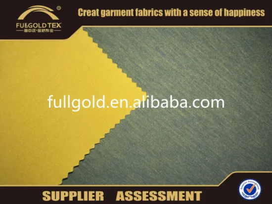 32S *40D DTY / TR Plain Dyed Double Space Cotton Fabric For Warm Garment