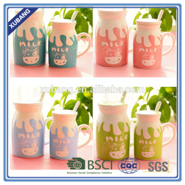 colorful porcelain milk mug promotion milk cup