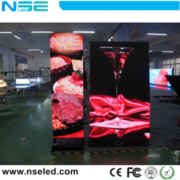 P3mm 1080P Full color Floor Stand Advertising Digital LED poster