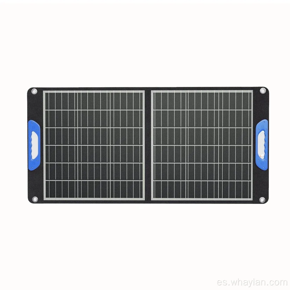 Paneles solares de campamento plegables portátiles de 60W de 120W impermeables