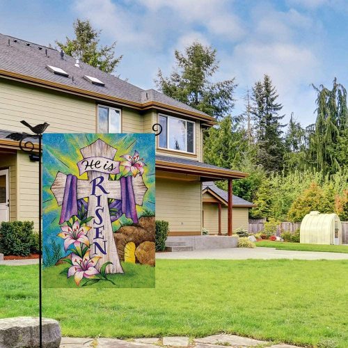 Factories Wholesale Polyester Garden Flag