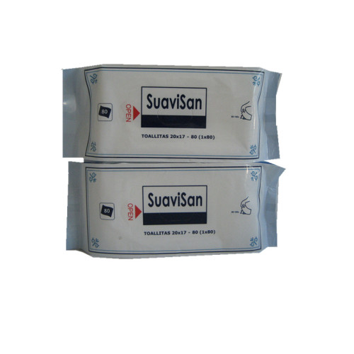 Lingettes humides douces et soyeuses pour adultes