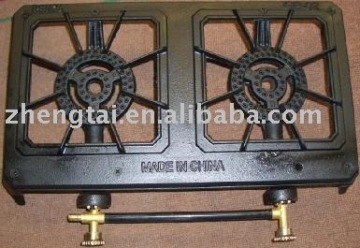 cast iron gas stove