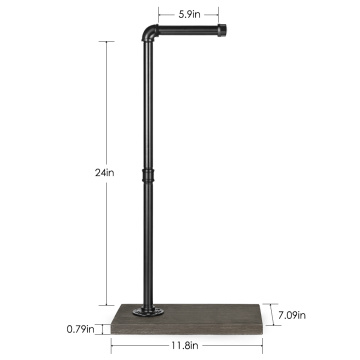 Freestanding Toilet Paper Storage Holder Stand