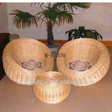 Wicker indoor & outdoor & garden furniture / wicker sofa