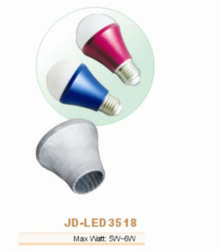 led light housing for led bulb lamp