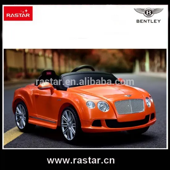 Rastar 2015 hot sell Electric cars licensed ride on car 12v baby racer with remote control