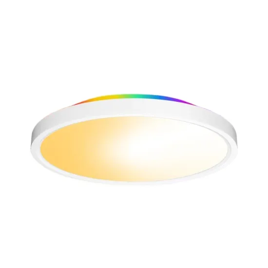 Surface-Mounted RGB LED Downlights for Smart Recessed Lighting