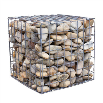 Welded Galvanized Iron Wire Gabion Boxes for Security Fences and Yard Protection