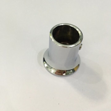 stainless steel glass to wall pipe connector fitting K-07