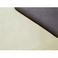 Solid Color Leather Look Upholstery Fabric for Sofa