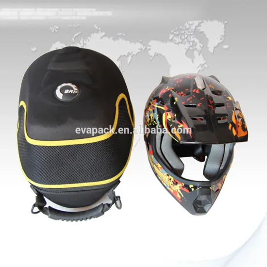 Durable Colorful Eva Helmet Protective Bag with Plastic Handle