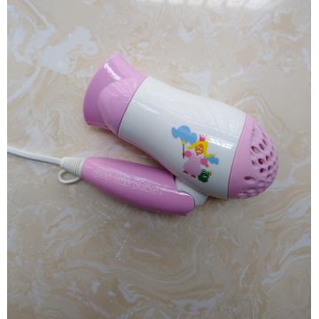 New Arrival 1200W Foldable Cartoon Children Hairdryer