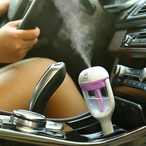 50ml Mini Car Ultrasonic Aroma Nebulizer Air Freshener
