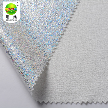 Grosir polyester spandex foil printing fabric