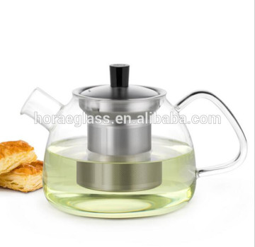 Hot Sale Heat Resistant Tea Pot Chinese Teaset Glass Teapot Convenient Office