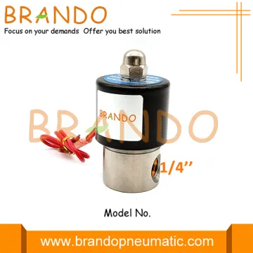2S025-08 SUS-08 1/4'' NC Direct Acting Solenoid Valve