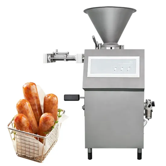 Automatic Electric Sausage Stuffer and Linker Machine