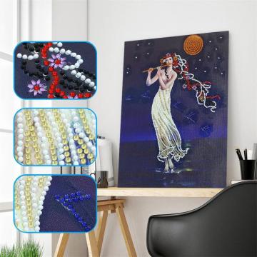 Luminous Beauty Sexy Diamond Painting Relax