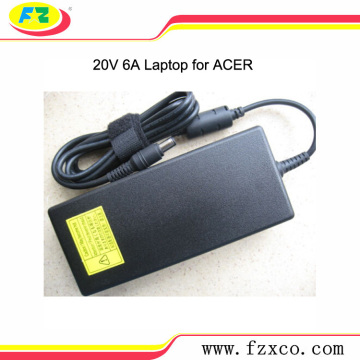 20V 6A 120W Laptop Adapter For ACER