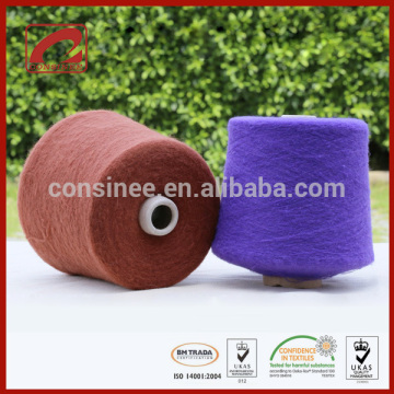 Consinee brushed fashion angora rabbit hair yarn made from nylon rabbit wool