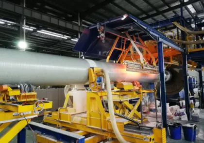 GRP municipal wastewater pipe