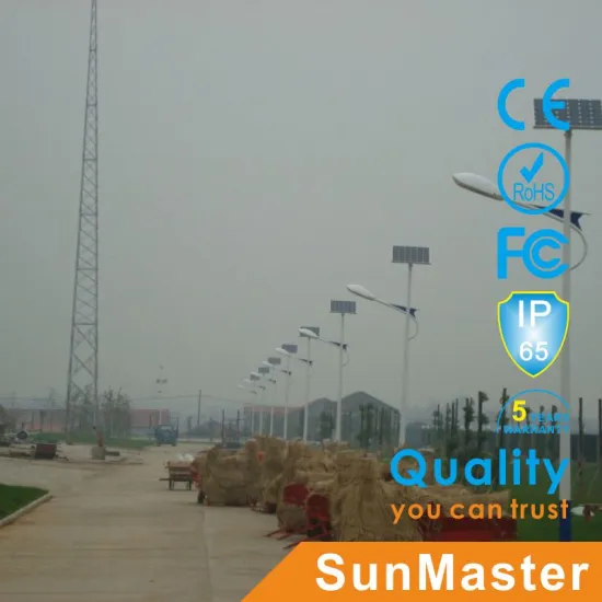 100W CE RoHS solar powered driveway light with 12V150AH battery