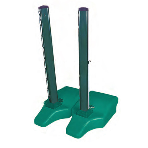 Inground Tennis Post System for Multi-Sport Courts