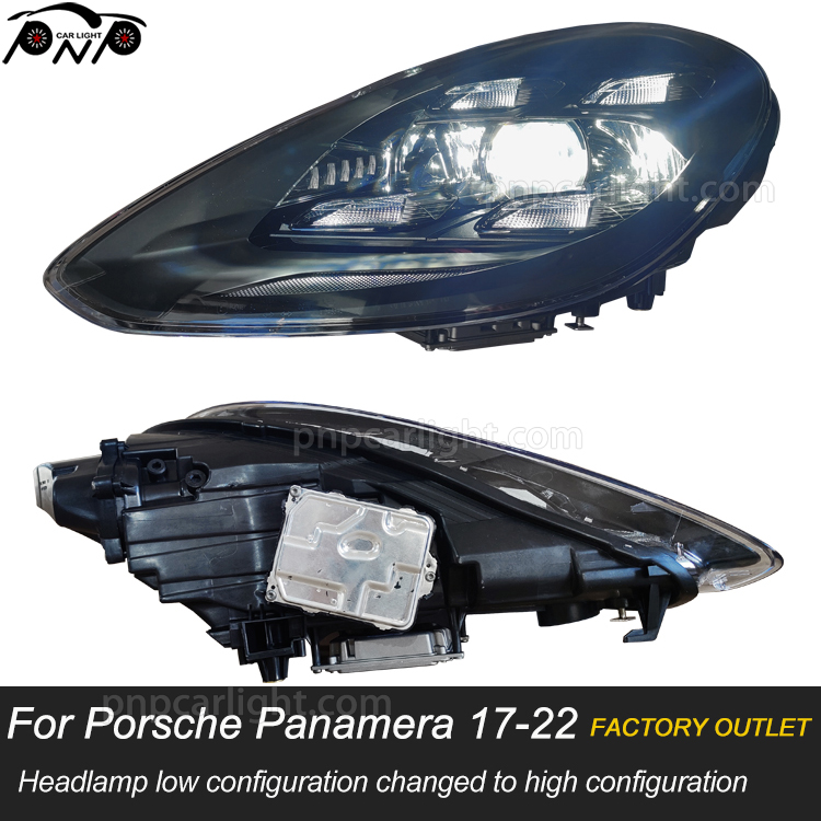 2010 Porsche Panamera Headlights