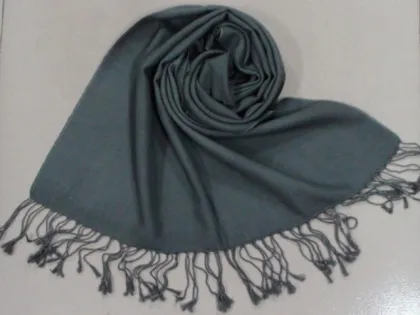 Monochrome winter warm scarf