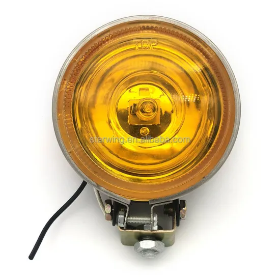 3 Inch Round Halogen Fog Lamp for Forklift Truck and Trailer