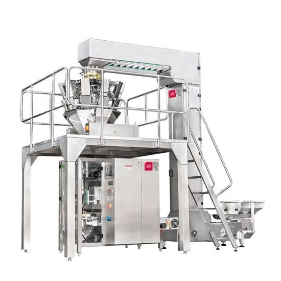 RL520 Fully Automatic Snacks Packaging Machine with Multi-Head Weigher