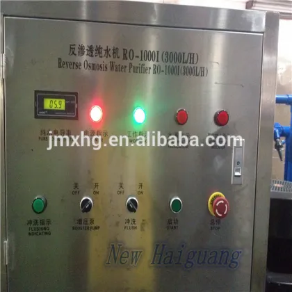 Reverse Osmosis water purifier with water softener