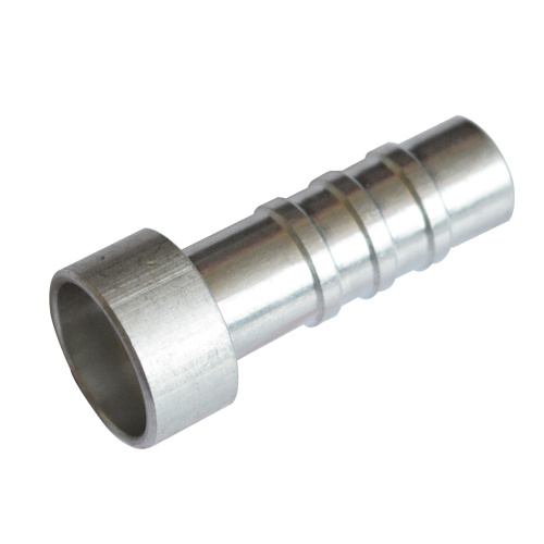 CNC turning thin wall titanium tube