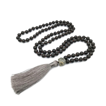 108 Wood Bracelet with Sandalwood Beads: A Versatile Meditation Accessory