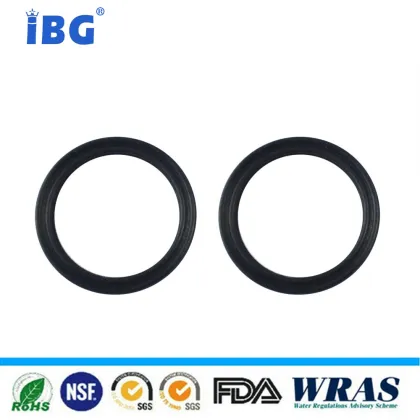 custom black rubber x ring