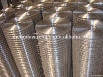 Factory Price galvanized PVC coated Welded Wire Mesh in rolls from Anping China