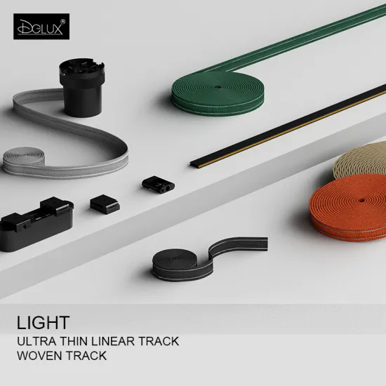 DGLUX 24V Adjustable Pendant Light - Intelligent Belt Lamp for Indoor Decoration