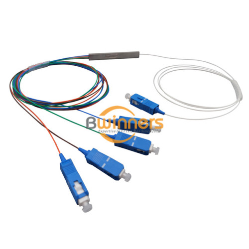 ตัวแยกลำแสงแสง 1x4 SC/UPC