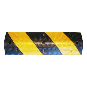 Popular Diagonal Stripe Rubber Black and Yellow Deceleration Belt for Cable Roads in 2023