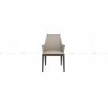 Elegant design leather dining chair