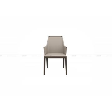 Elegant design leather dining chair