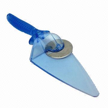 Cake Cutter, Made of PS and Stainless Steel, Suitable for Promotional Purposes