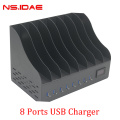 8 ports USB Charger 40W puissance