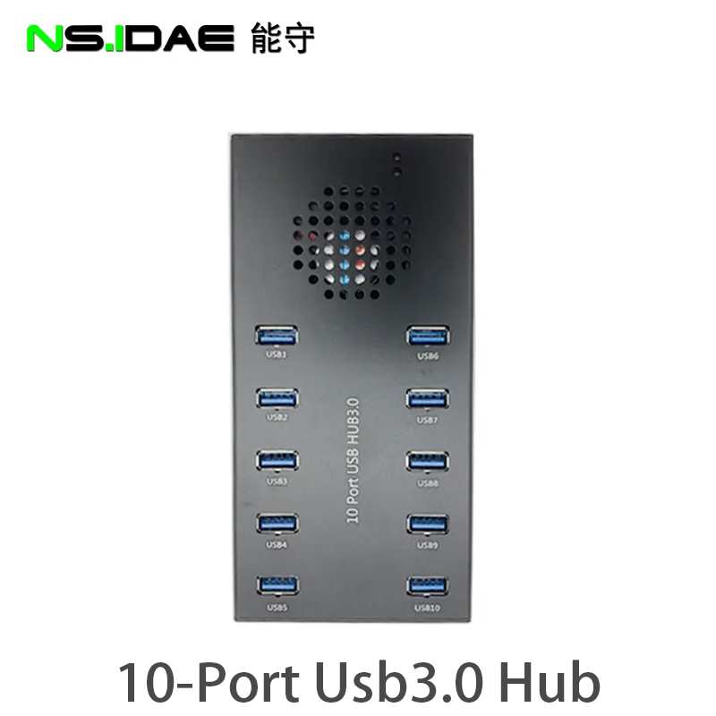 10-poort USB 5GBP hogesnelheidstransmissie