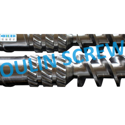 180/120, L/D=30 Conical Type Recycling Extrusion Screw and Barrel