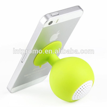 Mini cup silicone mini speaker with sucker