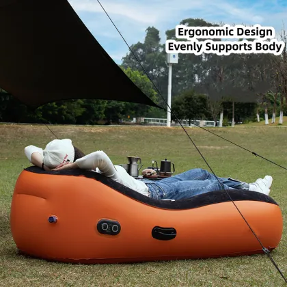 Custom S Shape Multifunction Sex Sofa for Couples - Inflatable Air Sofa Bed [No Manual Required]