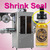 R-SL shrink wrap e liquid glass dropper bottle